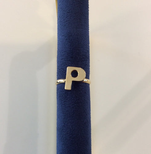 Vintage Ring- Initial Letter 1970's